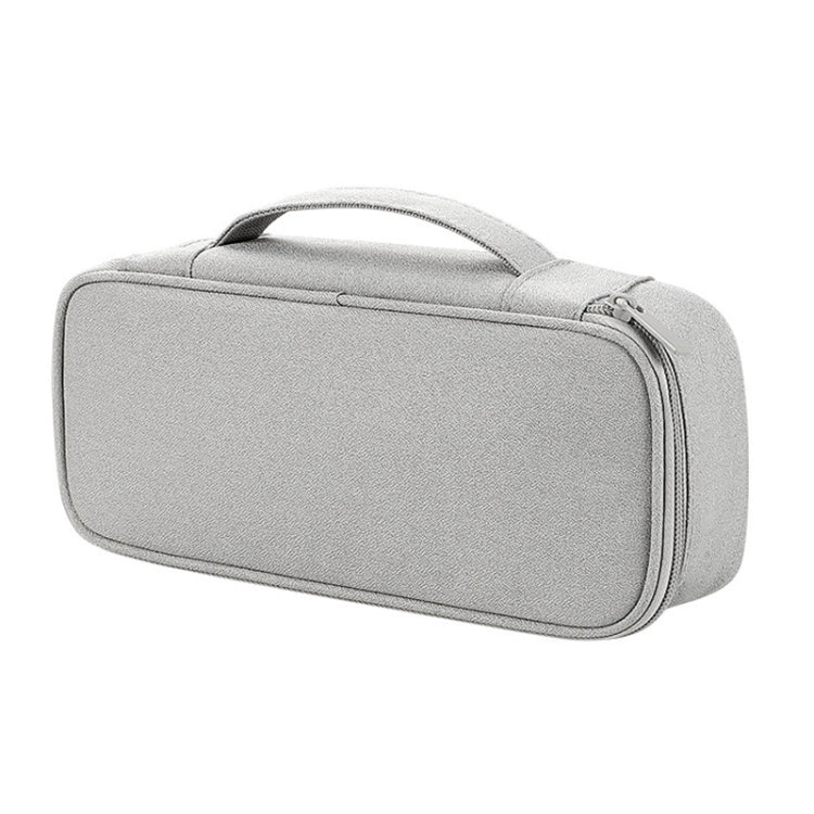SM13 Multifunctional Digital Accessories Waterproof and Shock-absorbing Storage Bag, 25x6.5x12cm(Dark Gray), 25x6.5x12cm(Navy Blue), 25x6.5x12cm(Pink), 25x6.5x12cm(Black), 25x6.5x12cm(Gray)