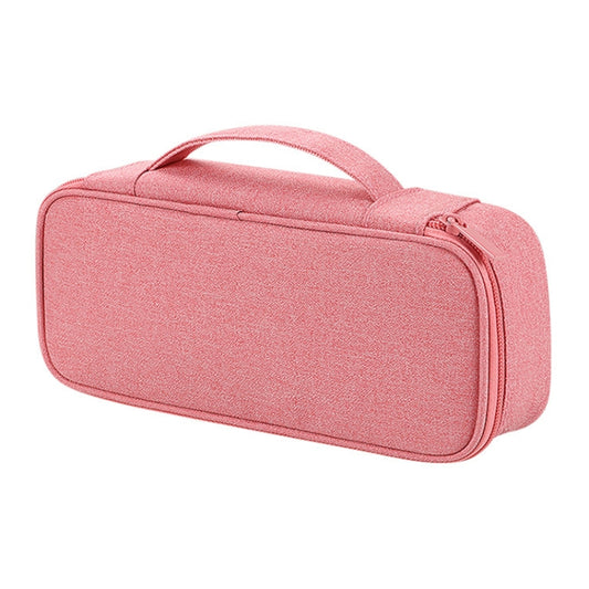 SM13 Multifunctional Digital Accessories Waterproof and Shock-absorbing Storage Bag, 25x6.5x12cm(Pink), 25x6.5x12cm(Black), 25x6.5x12cm(Gray), 25x6.5x12cm(Dark Gray), 25x6.5x12cm(Navy Blue)