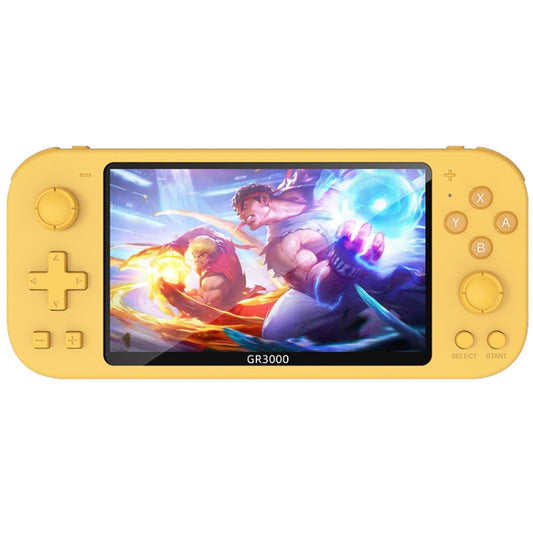Console de jeu portable RG3000 prenant en charge la double manette, RG3000 Jaune, RG3000 Rose, RG3000 Gris, RG3000 Violet, RG3000 Vert