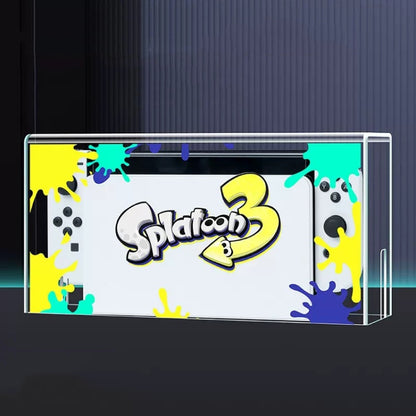 035 for Nintendo Switch/Oled Game Console Display Luminous Base Dustproof Cover, Spec: