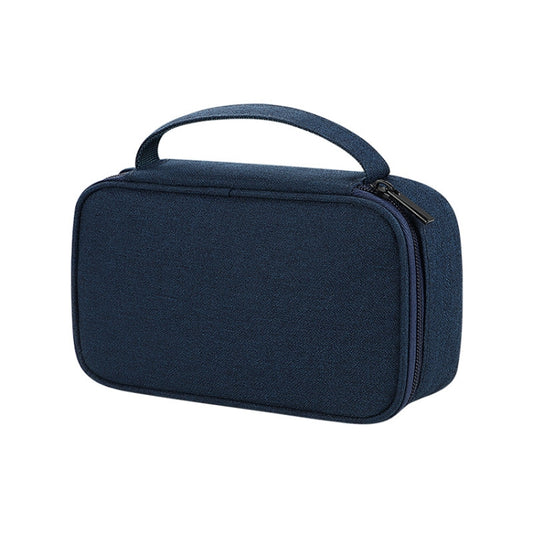 Sac de rangement étanche et résistant à l'usure pour accessoires numériques SM03DZ, 20x5.3x12cm (bleu marine), 20x5.3x12cm (gris), 20x5.3x12cm (rose), 20x5.3x12cm (noir), 20x5.3x12cm (gris foncé)
