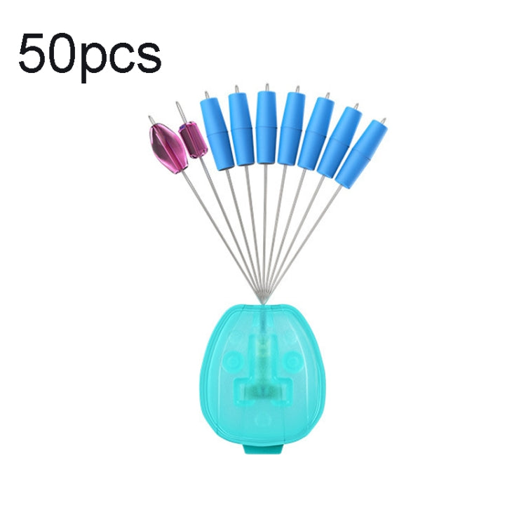 50pcs Drum Type Space Bean Fishing Gear Supplies for Fishing Rods, XS, S, M, L, XL