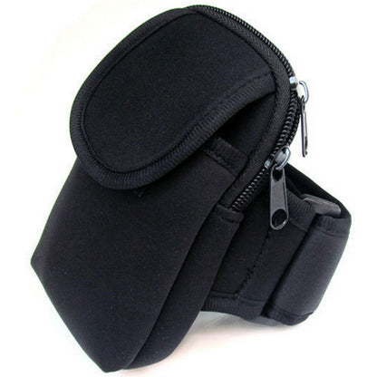 S210 Neoprene Arm Bag Outdoor Sports Mobile Phone Bag Coin Purse, 10x17cm (Red), 10x17cm (Green), 10x17cm (Navy Blue), 10x17cm (Black), 10x17cm (Orange)