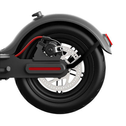 Pour accessoires de trottinette électrique Xiaomi M365, garde-boue+support+feu arrière, noir avec clé, noir sans clé