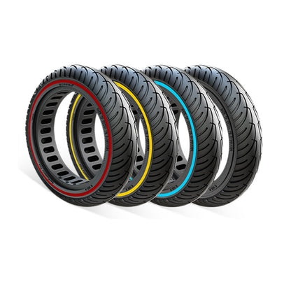 Pneu plein alvéolé 8 pouces pour trottinette électrique Xiaomi M365/M365 Pro/1S/Pro2/Essential, alvéolé rouge, alvéolé bleu, alvéolé jaune, alvéolé noir