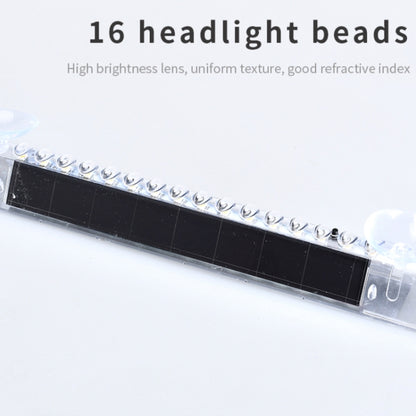 Wiring Free Rear Window Solar LED Sensor Car Warning Light, Warning Light