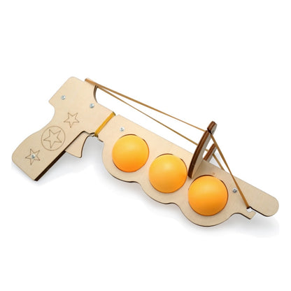 Modèle élastique de tennis de table DIY en bois, jouet d'assemblage d'expérimentation scientifique physique pour enfants, Modèle élastique