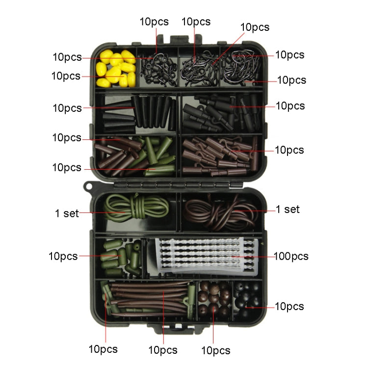 Accessoires de pêche, émerillons, 272 pièces/lot
