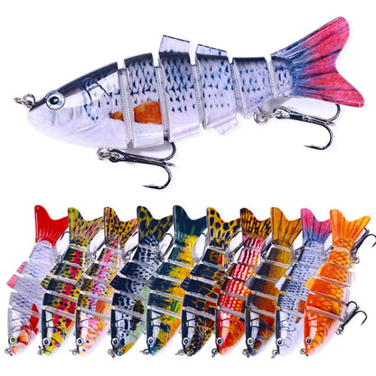 HENGJIA JM061 Multi-segment Fish Bionic Lure Submerged Lures, JM061 (4), JM061 (5), JM061 (6), JM061 (7), JM061 (8), JM061 (9), JM061 (10), JM061 (1), JM061 (2), JM061 (3)