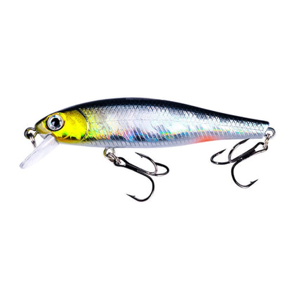 HENGJIA MI160 8.8cm 9g Flottant Leurre Minnow, 1, 2, 3, 4, 5, 6, 7, 8, 9, 10, 10 Couleurs, Boîte de 10 Couleurs