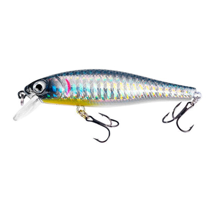HENGJIA MI160 8.8cm 9g Flottant Leurre Minnow, 1, 2, 3, 4, 5, 6, 7, 8, 9, 10, 10 Couleurs, Boîte de 10 Couleurs