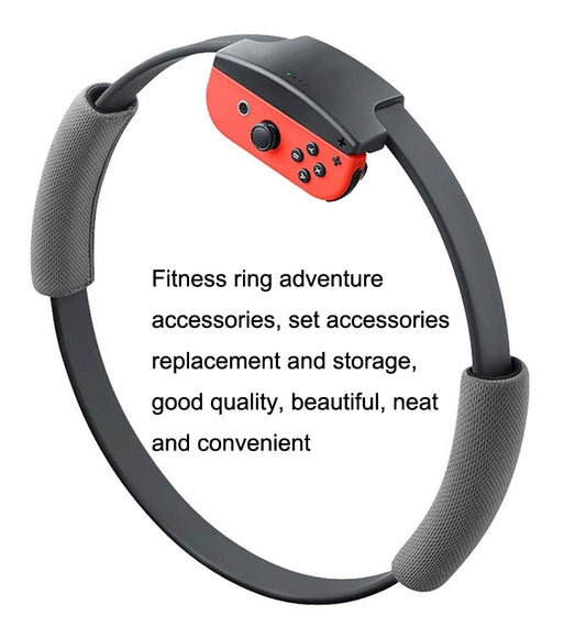 Big Adventure Game Storage Set Somatosensory Sports Accessories, For Switch HS-SW342 Fitness Ring 3 In 1 Gray, For Switch HS-SW342 Fitness Ring 3 In 1 Red, For Switch HS-SW342 Fitness Ring 3 In 1 Black, For Switch HS-SW342 Fitness Ring Storage Bag Gray...