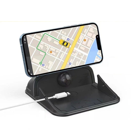 Support de navigation pour téléphone portable en silicone pour tableau de bord de véhicule, Support en silicone