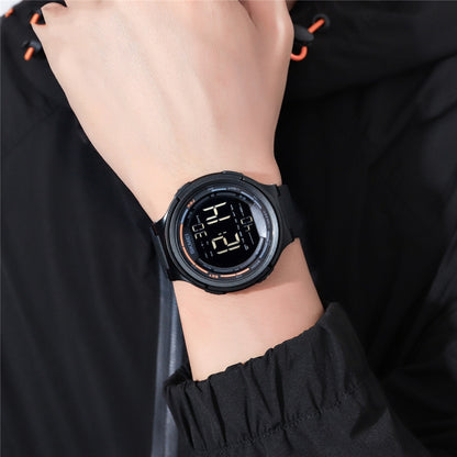 SKMEI 1841 Outdoor Sports Students Waterproof Luminous Countdown Watch, 1841 Black, 1841 Light Grey