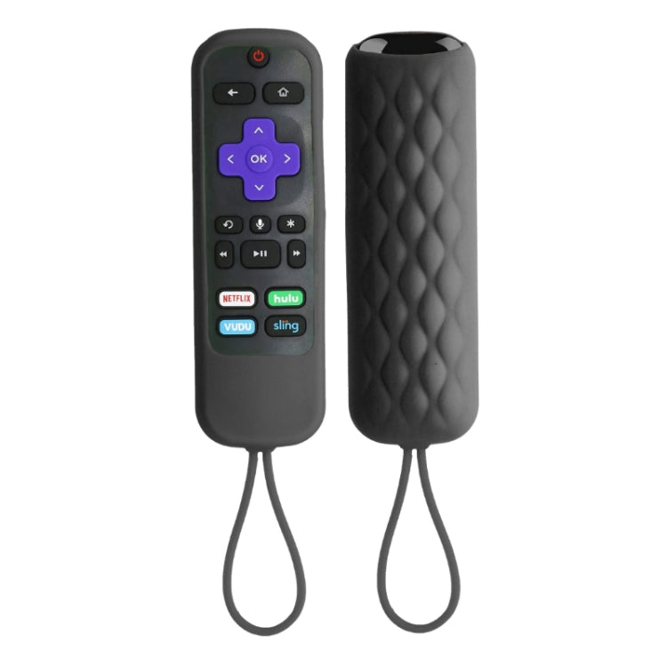 For TCL Roku 3600R/3900/Voice RCAL7R 2pcs Remote Control Silicone Case