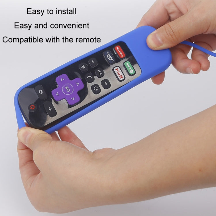 For TCL Roku 3600R/3900/Voice RCAL7R 2pcs Remote Control Silicone Case