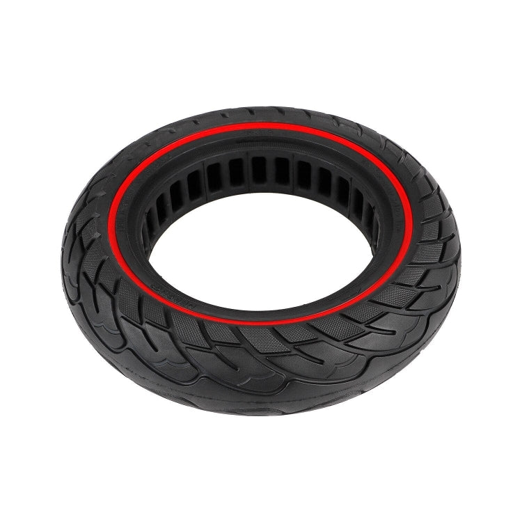 Für Ninebot Max G30 10 x 2,5 Zoll (60/70-6.5) Vollgummi-Rollerreifen, 10 x 2,5 Zoll Rote Linie, 10 x 2,5 Zoll Schwarz