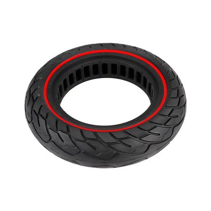 Für Ninebot Max G30 10 x 2,5 Zoll (60/70-6.5) Vollgummi-Rollerreifen, 10 x 2,5 Zoll Rote Linie, 10 x 2,5 Zoll Schwarz