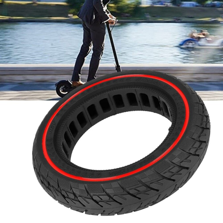 Für Ninebot Max G30 10 x 2,5 Zoll (60/70-6.5) Vollgummi-Rollerreifen, 10 x 2,5 Zoll Rote Linie, 10 x 2,5 Zoll Schwarz