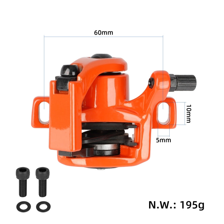 For Xiaomi  Electric Scooter 3/ 4 Pro Rear Wheel Disc Brake Calipers, Disc Brake (Black), Disc Brake  (Blue), Disc Brake (Orange)