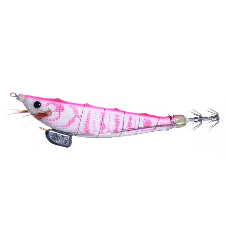 HENGJIA SJ033 Luminous Steel Wire Banana Shrimp Fake Bait, SJ033 (Blue Back Pink Pattern), SJ033 (Yellow Body Red Dot), SJ033 (Red Head Green Tail), SJ033 (Red Head White Tail), SJ033 (Red Head Light Green Tail), SJ033 (Colorful Stripe)                ...