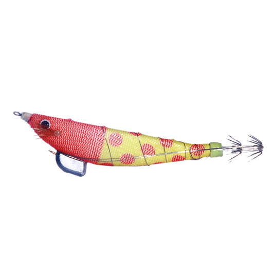 HENGJIA SJ033 Luminous Steel Wire Banana Shrimp Fake Bait, SJ033 (Blue Back Pink Pattern), SJ033 (Yellow Body Red Dot), SJ033 (Red Head Green Tail), SJ033 (Red Head White Tail), SJ033 (Red Head Light Green Tail), SJ033 (Colorful Stripe)                ...