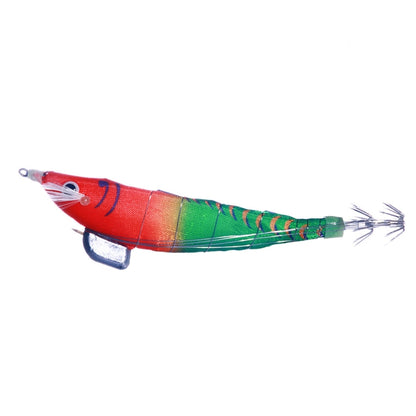 HENGJIA SJ033 Luminous Steel Wire Banana Shrimp Fake Bait, SJ033 (Blue Back Pink Pattern), SJ033 (Yellow Body Red Dot), SJ033 (Red Head Green Tail), SJ033 (Red Head White Tail), SJ033 (Red Head Light Green Tail), SJ033 (Colorful Stripe)                ...