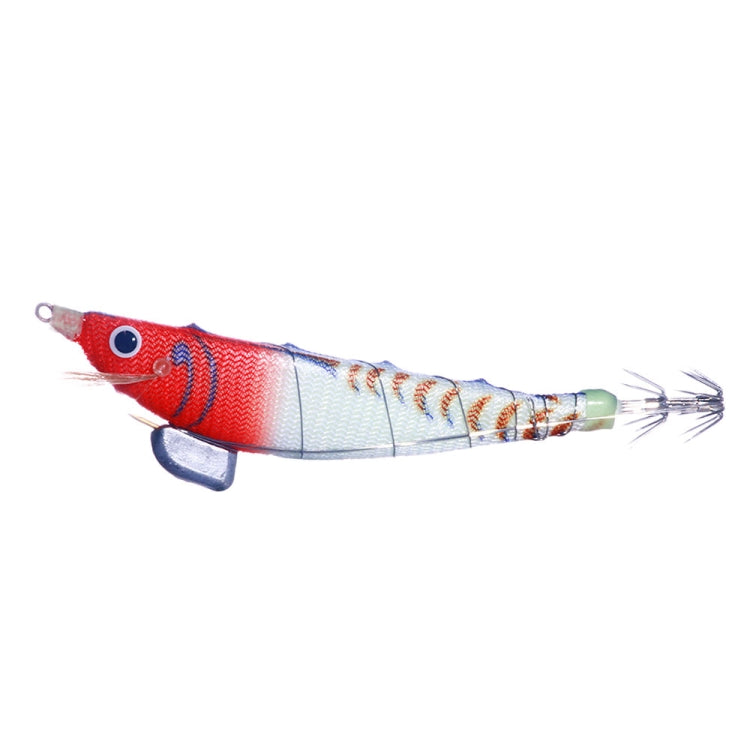 HENGJIA SJ033 Luminous Steel Wire Banana Shrimp Fake Bait, SJ033 (Blue Back Pink Pattern), SJ033 (Yellow Body Red Dot), SJ033 (Red Head Green Tail), SJ033 (Red Head White Tail), SJ033 (Red Head Light Green Tail), SJ033 (Colorful Stripe)                ...