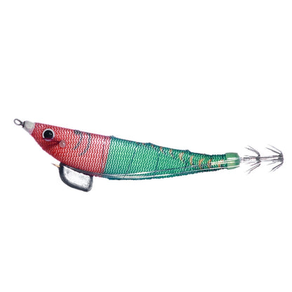 HENGJIA SJ033 Luminous Steel Wire Banana Shrimp Fake Bait, SJ033 (Blue Back Pink Pattern), SJ033 (Yellow Body Red Dot), SJ033 (Red Head Green Tail), SJ033 (Red Head White Tail), SJ033 (Red Head Light Green Tail), SJ033 (Colorful Stripe)                ...