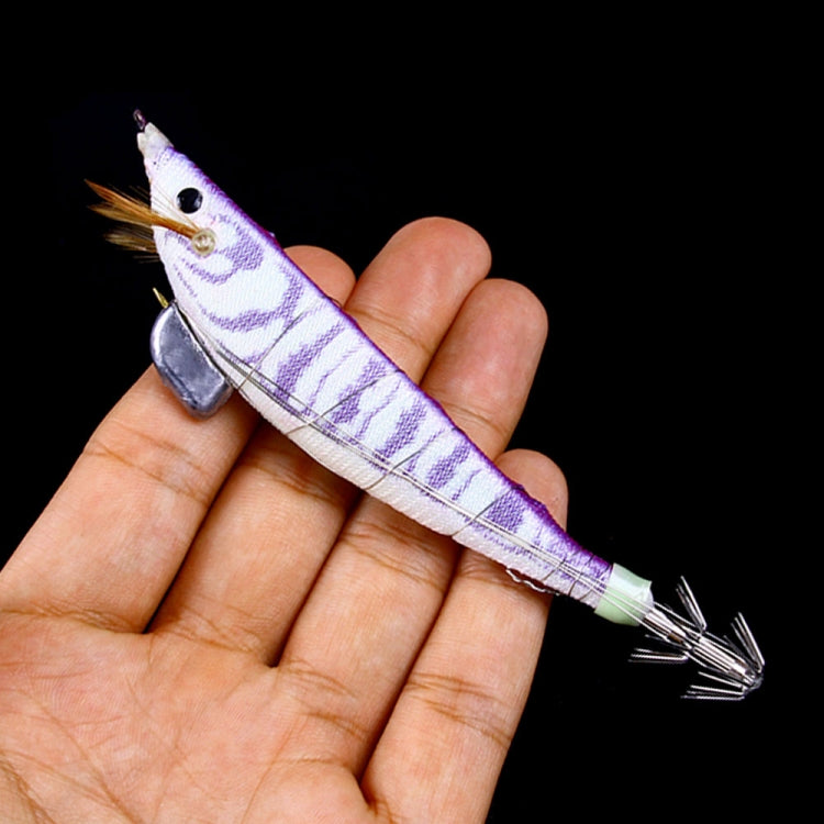 HENGJIA SJ033 Luminous Steel Wire Banana Shrimp Fake Bait, SJ033 (Blue Back Pink Pattern), SJ033 (Yellow Body Red Dot), SJ033 (Red Head Green Tail), SJ033 (Red Head White Tail), SJ033 (Red Head Light Green Tail), SJ033 (Colorful Stripe)                ...