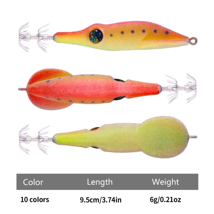 HENGJIA SJ042 Squid Steel Filament Shrimp Bionic Bait Sea Fishing Lures, SJ042 (Colorful), SJ042 (Orange Red), SJ042 (Blue Yellow), SJ042 (White Purple), SJ042 (Yellow Green), SJ042 (Sky Blue), SJ042 (Light Red), SJ042 (Blue Gray), SJ042 (Red Purple)  ...
