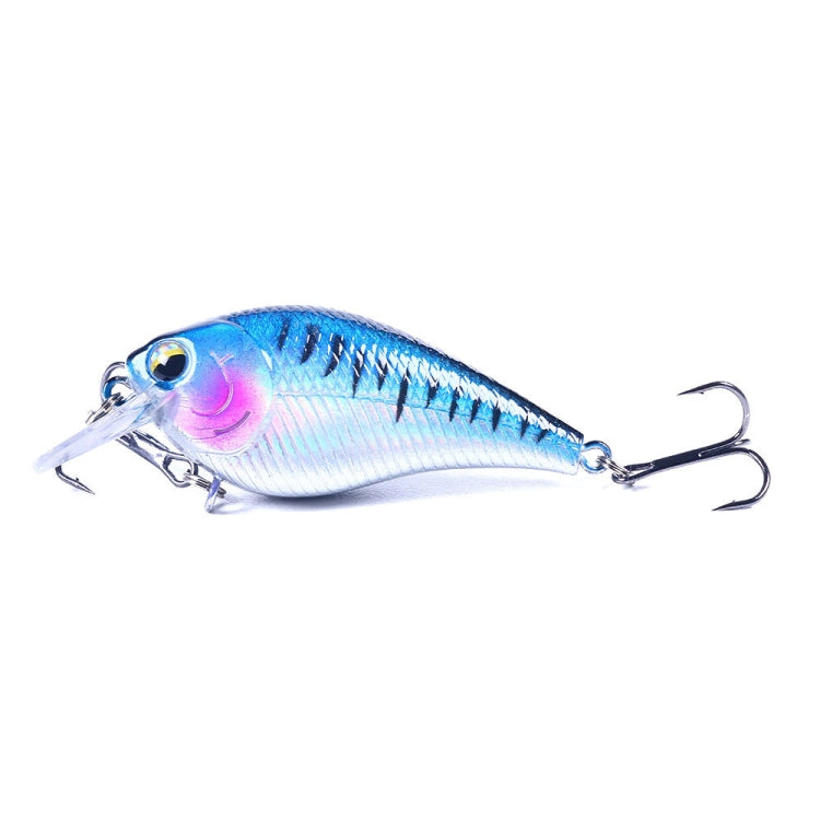HENGJIA CB060 Leurre VIB Rock Little Fatty Flottant Faux Appâts 7cm 9.5g, 1, 2, 3, 4, 5, 6, 6 Couleurs, Boîte de 6 Couleurs