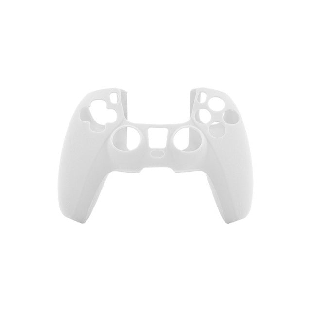 Pour manette PS5, étui de protection en silicone, blanc, noir, bleu camouflage, rouge camouflage, vert camouflage