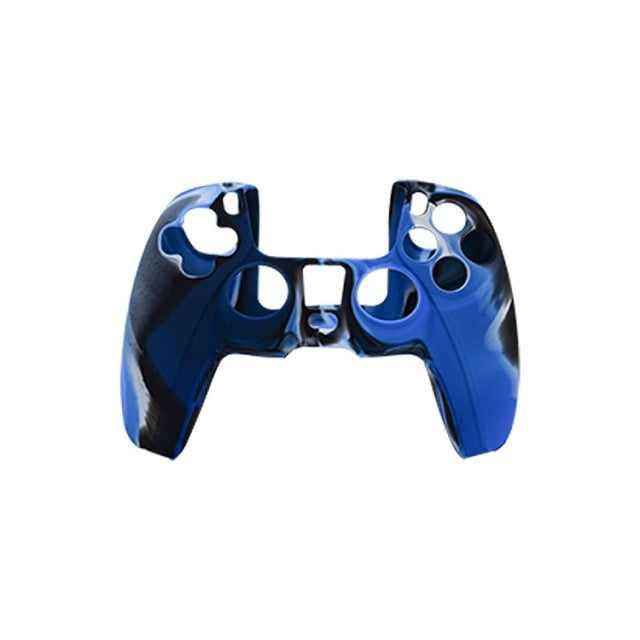 Pour manette PS5, étui de protection en silicone, blanc, noir, bleu camouflage, rouge camouflage, vert camouflage
