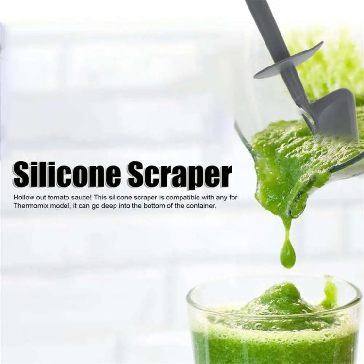 For Thermomix TM6 TM5 Silicone Rotary Scraper Manual Spatula, Scraper