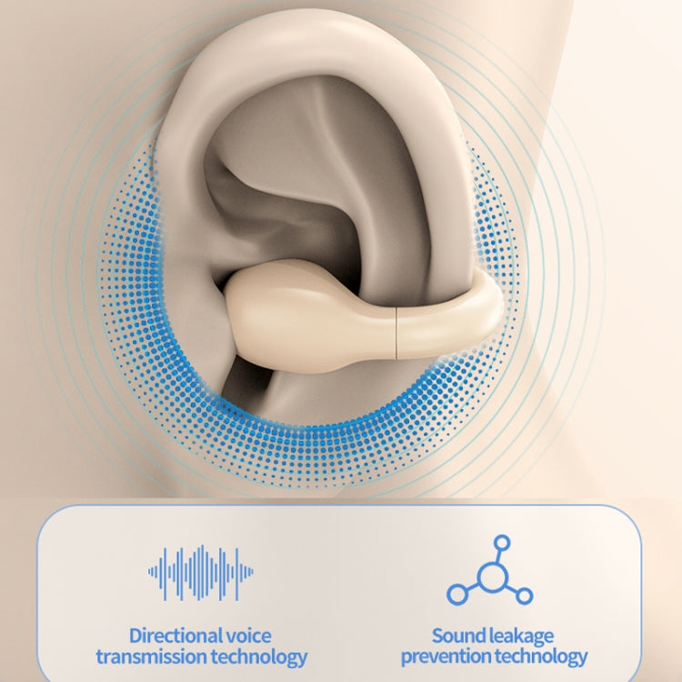 M10 IPX5 Waterproof Ear Clip Bluetooth Earphones, Style:, M10 Single Black, M10 Single White, M10 Single Pink, M10 Single Skin Color, M10 Single Green, M10 Doble White, M10 Doble Pink, M10 Doble Green, M10 Doble Skin Color, M10 Doble Black