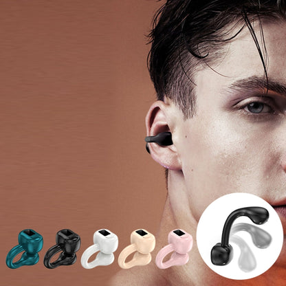 M10 IPX5 Waterproof Ear Clip Bluetooth Earphones, Style:, M10 Single Black, M10 Single White, M10 Single Pink, M10 Single Skin Color, M10 Single Green, M10 Doble White, M10 Doble Pink, M10 Doble Green, M10 Doble Skin Color, M10 Doble Black
