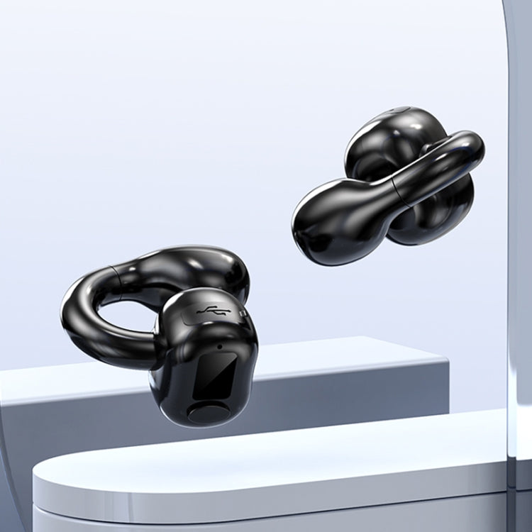 M10 IPX5 Waterproof Ear Clip Bluetooth Earphones, Style:, M10 Single Black, M10 Single White, M10 Single Pink, M10 Single Skin Color, M10 Single Green, M10 Doble White, M10 Doble Pink, M10 Doble Green, M10 Doble Skin Color, M10 Doble Black