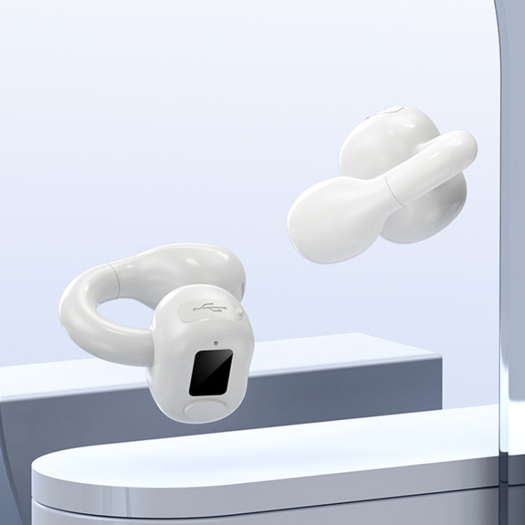 M10 IPX5 Waterproof Ear Clip Bluetooth Earphones, Style:, M10 Single Black, M10 Single White, M10 Single Pink, M10 Single Skin Color, M10 Single Green, M10 Doble White, M10 Doble Pink, M10 Doble Green, M10 Doble Skin Color, M10 Doble Black