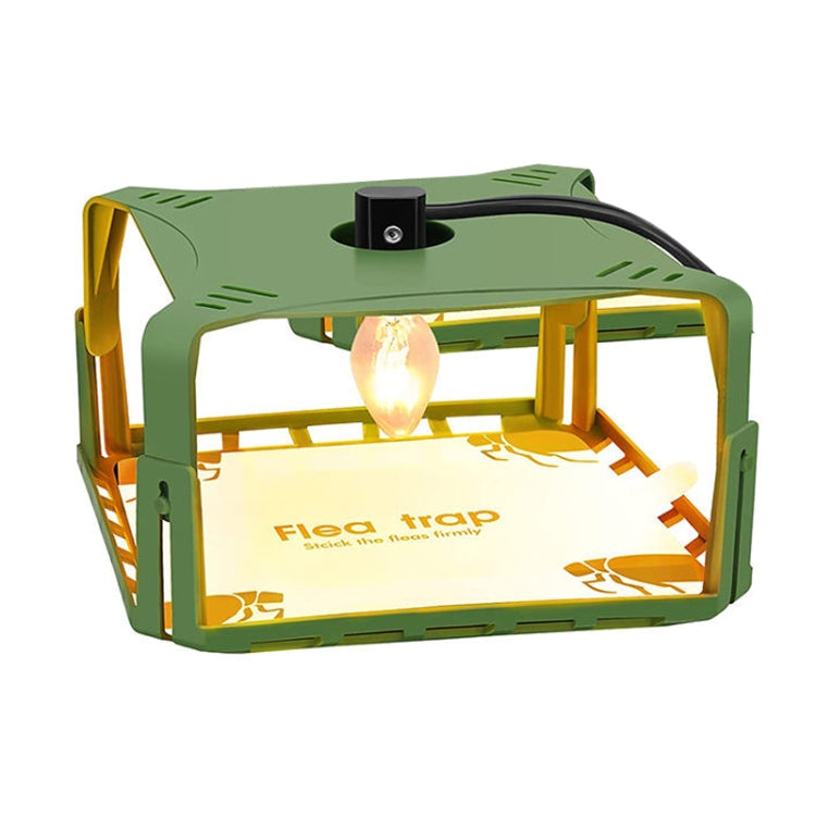 SK121 Square Fly Trap Flea Trap Pet Household Flea Light Catcher, 1pcs, 2pcs