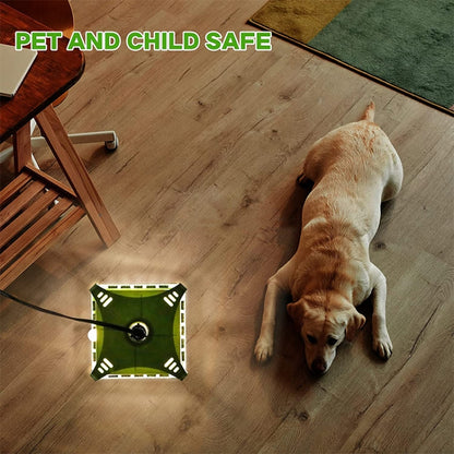 SK121 Square Fly Trap Flea Trap Pet Household Flea Light Catcher, 1pcs, 2pcs