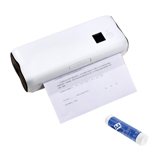 Home Small Phone Office Wireless Wrong Question Paper Student Portable Thermal Printer, Style:, Bluetooth Edition+50pcs A4 Paper, Bluetooth Edition+100pcs A4 Paper, Bluetooth Edition+200pcs A4 Paper, Bluetooth Edition+500pcs A4 Paper                   ...