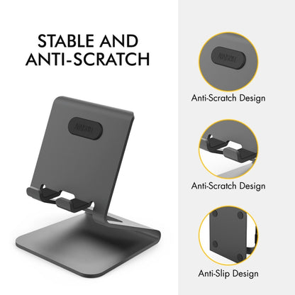 AhaStyle ST02 Mobile Phone Aluminum Alloy Fixed Bracket Storage Charging Base