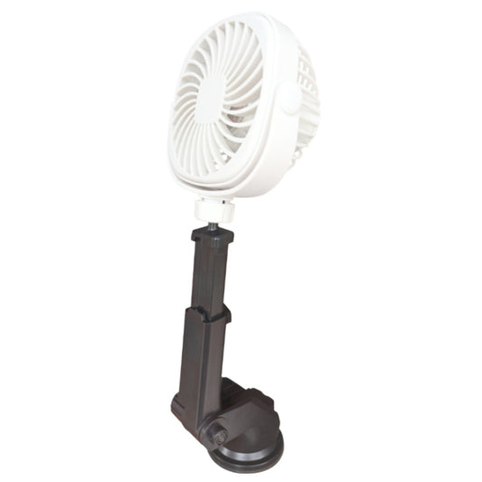 Ventilateur à ventouse pour voiture, ventilateur de bureau, de dortoir, de bureau, de cuisine, Rétractable (blanc), Rétractable (rose), Rétractable (noir)