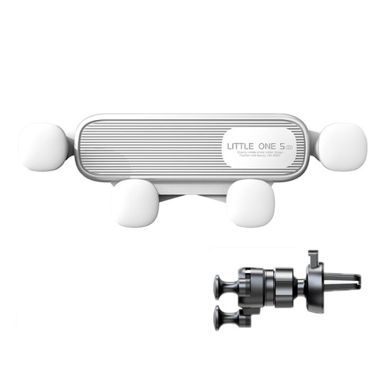 Support de téléphone portable S03 pour sortie d'air de véhicule, navigation par gravité, bouche d'aigle noire, bouche d'aigle blanche, clip en spirale noir, clip en spirale blanc