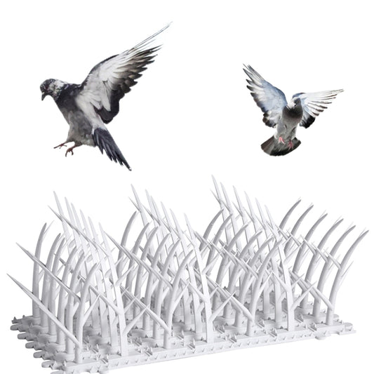 Repousse-oiseaux épine anti-oiseaux, anti-vol, anti-chat, branche d'arbre électrique en plastique, 6 pièces