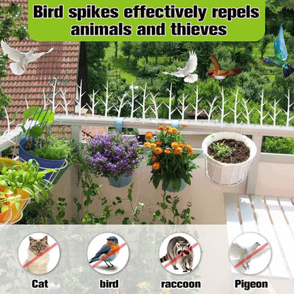 Plastic Anti-bird Thorn Anti-theft Anti-cat Thorn Electric Tree Branch Bird Repellent Thorn, 6pcs