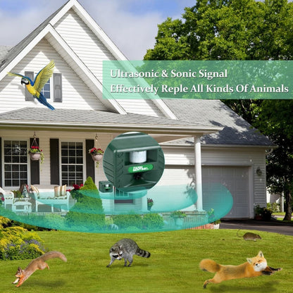 SK131 Garden Outdoor Ultrasonic Rat Repeller Snake Repelle Farm Animal Driving Device