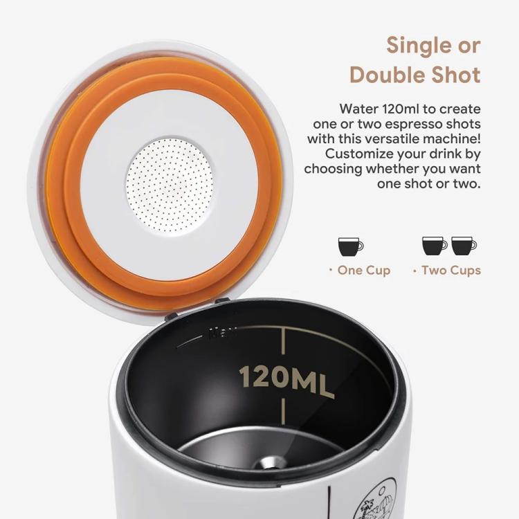 Cafetière rechargeable USB portable d'extérieur à capsule ICafilas ME2410
