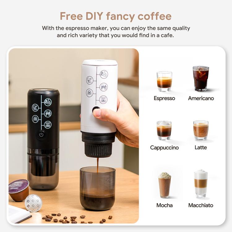 Cafetière rechargeable USB portable d'extérieur à capsule ICafilas ME2410